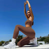 Workout Sets for Women Active 2 Piece Seamless Matching High Waist Yoga Set Gym Outfits