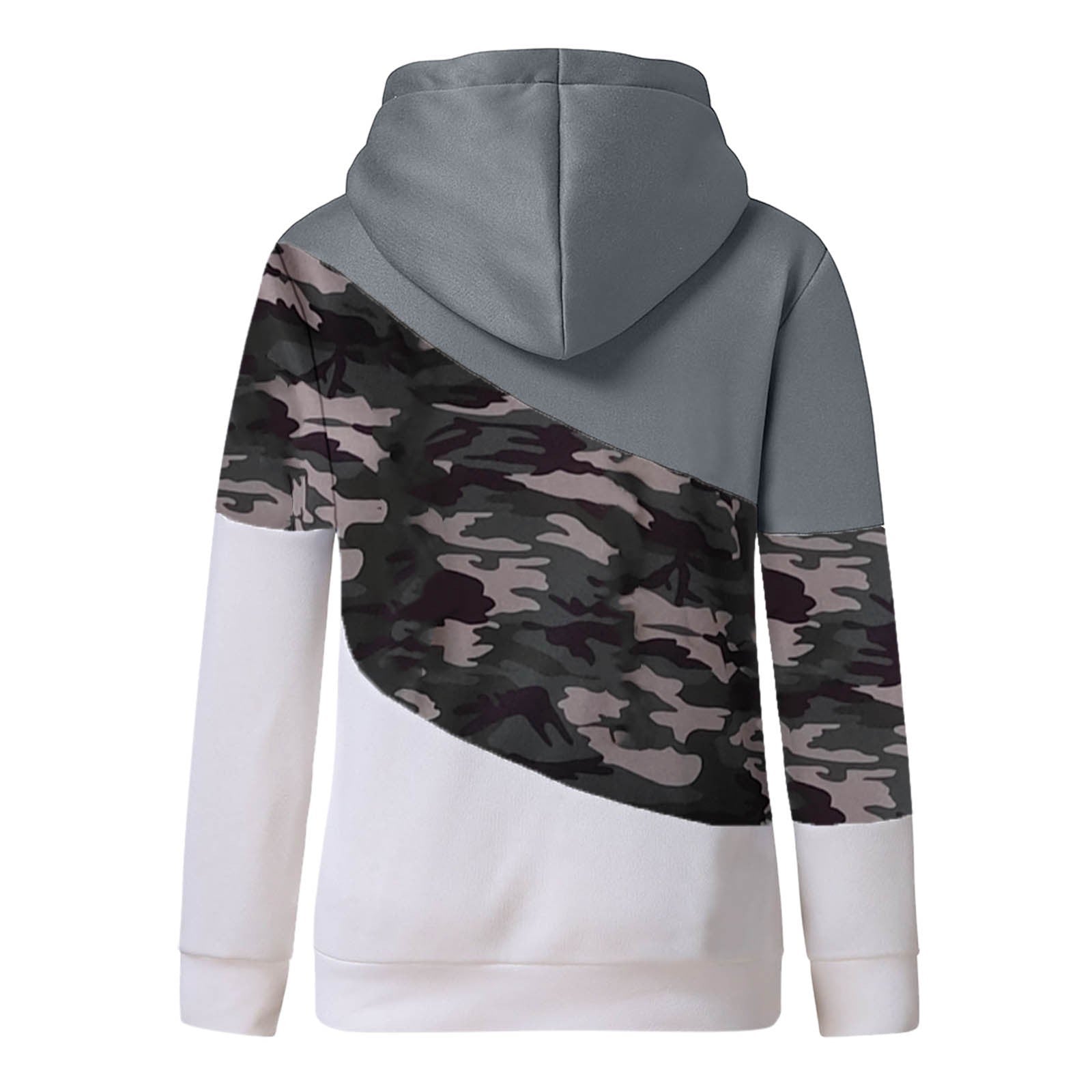 Hoodies Women Camouflage Sweatshirt
