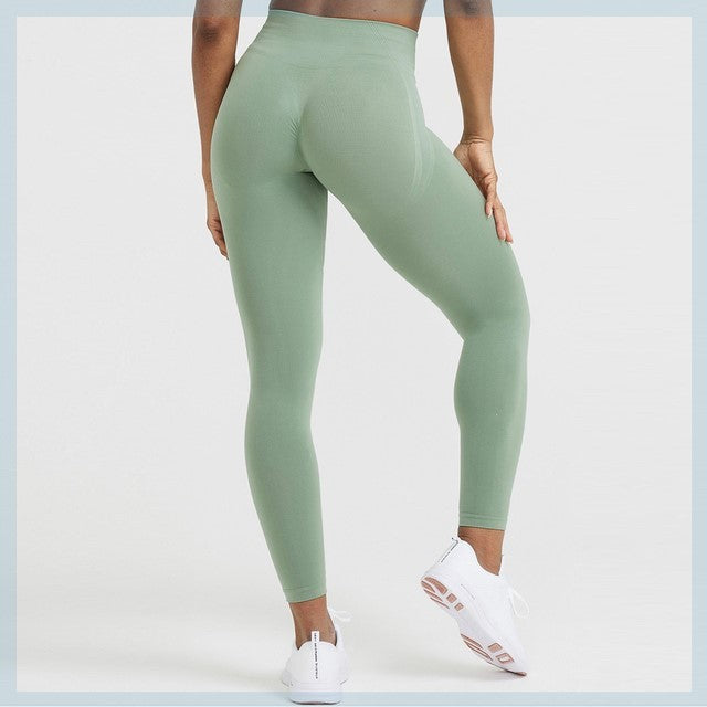 Seamless Leggings Scrunch Butt